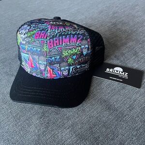 Brimmz infant Kids Colorful Graphic hat size XS infant